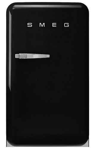 Холодильник Отдельностоящий SMEG FAB10RBL5, стиль 50-х годов, петли справа, Черный фото в интернет-магазине «Mebelex»