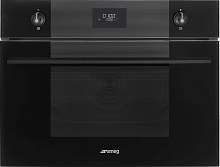192 590 руб., Встраиваемая микроволновая печь SMEG SO4101M0B3, черное стекло