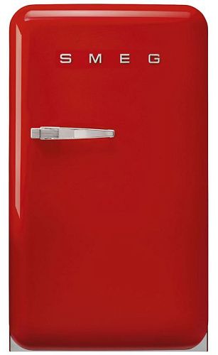 Холодильник Отдельностоящий SMEG FAB10RRD5, стиль 50-х годов, петли справа, Красный,  фото в интернет-магазине «Mebelex»