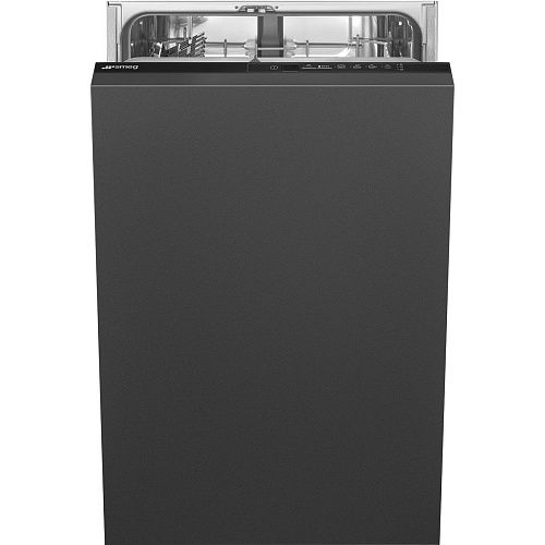 Посудомоечная машина Встраиваемая SMEG ST4512IN, 45 см, слайдерное крепление двери фото в интернет-магазине «Mebelex»