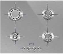255 990 руб., Варочная панель газовая SMEG PXL664 Нержавеющая сталь