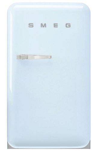 Холодильник Отдельностоящий SMEG FAB10RPB5, стиль 50-х годов, ипетли справа, Пастельный голубой фото в интернет-магазине «Mebelex»