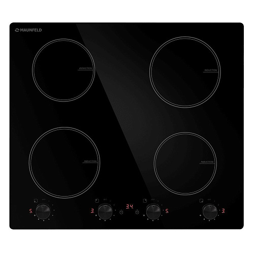 Варочная панель Индукционная MAUNFELD CVI594MBK2 черное стекло фото в интернет-магазине «Mebelex»