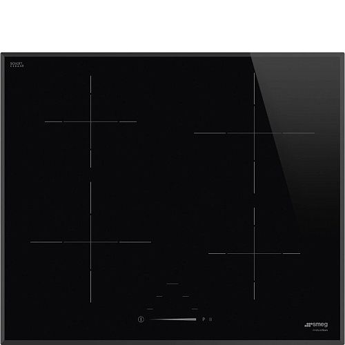 Индукционная варочная панель SMEG SI4642B, черный, скошенный край фото в интернет-магазине «Mebelex»