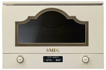 119 590 руб., Встраиваемая микроволновая печь SMEG MP722PO кремовый