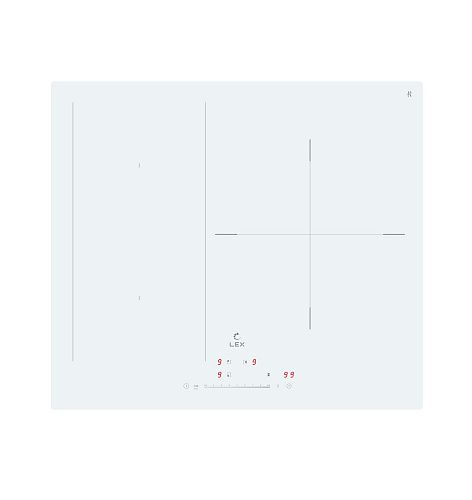 Панель варочная индукционная LEX EVI 631A WH белый фото в интернет-магазине «Mebelex»