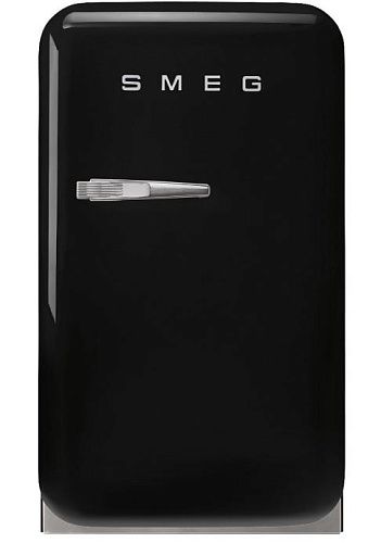 Холодильник Отдельностоящий SMEG FAB5RBL5, стиль 50-х гг., петли справа, Черный фото в интернет-магазине «Mebelex»