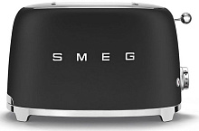 23 990 руб., Тостер на 2 ломтика SMEG TSF01BLMEU, матовый черный