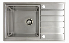 21 599 руб., Кухонная мойка Seaman Eco Roma SMR-7850AK с коландером SSA-007