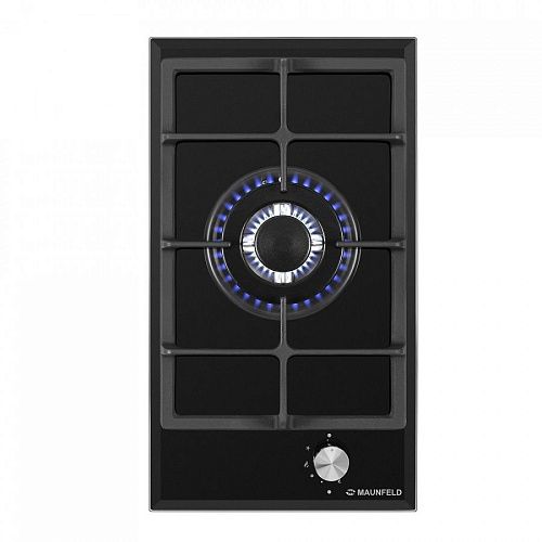 Газовая панель MAUNFELD EGHG.31.33.CB/G черное стекло фото в интернет-магазине «Mebelex»