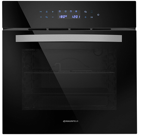 Духовой шкаф электрический MAUNFELD EOEC.564TB Черное стекло фото в интернет-магазине «Mebelex»