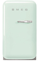 129 990 руб., Холодильник Отдельностоящий SMEG FAB5LPG5, стиль 50-х гг., петли слева, Пастельный зеленый