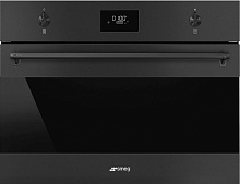 199 990 руб., Встраиваемая микроволновая печь SMEG SO4301M0N, чёрный матовый