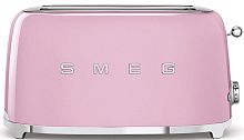 26 290 руб., Тостер на 4 ломтика SMEG TSF02PKEU, розовый
