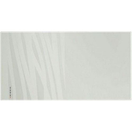 Разделочная доска PREMIUM 528x275x15,5 белое стекло/матовый.декор фото в интернет-магазине «Mebelex»