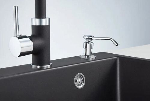 Дозатор для кухни Granula 01 D Хром фото в интернет-магазине «Mebelex»