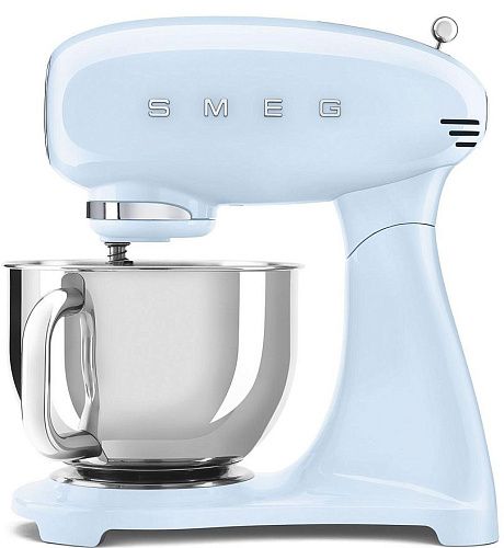Планетарный миксер SMEG SMF03PBEU, пастельный голубой фото в интернет-магазине «Mebelex»