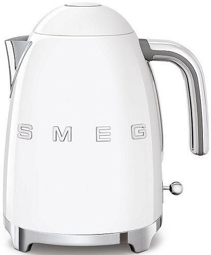 Чайник электрический SMEG KLF03WHEU, белый фото в интернет-магазине «Mebelex»