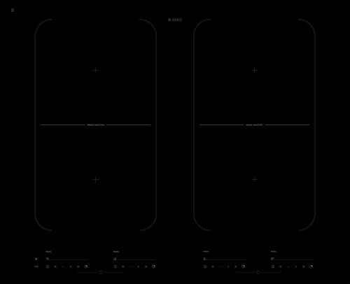Варочная панель Индукционная ASKO HI1655G черный фото в интернет-магазине «Mebelex»