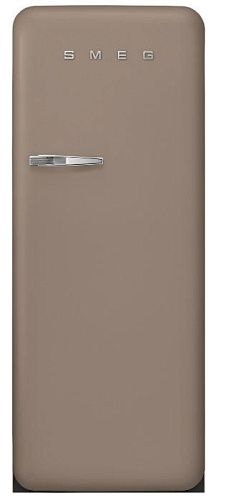 Холодильник Отдельностоящий SMEG FAB28RDTP5, стиль 50-х годов, петли справа, Серо-коричневый(Taupe) фото в интернет-магазине «Mebelex»