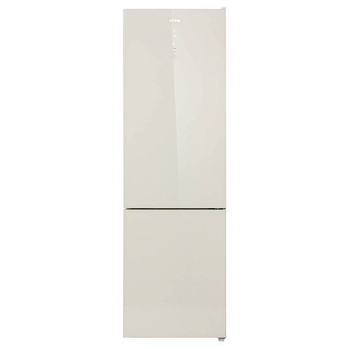 Холодильник Отдельностоящий KORTING KNFC 62370 GB двухкамерный, 200 см, бежевое стекло фото в интернет-магазине «Mebelex»