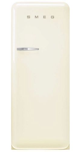 Холодильник Отдельностоящий SMEG FAB28RCR5 , стиль 50-х годов, петли справа, Кремовый фото в интернет-магазине «Mebelex»