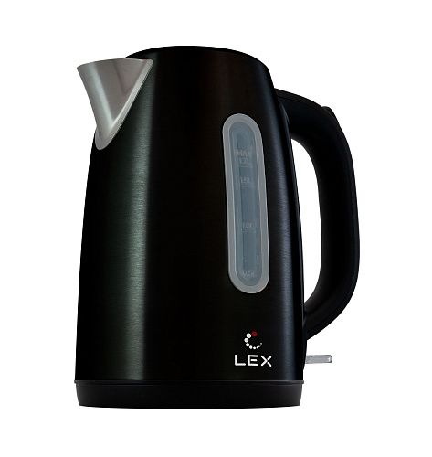 Чайник электрический LEX LX 30017-2 черный фото в интернет-магазине «Mebelex»