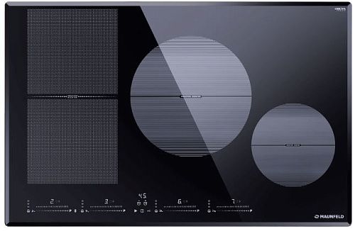 Варочная панель индукционная MAUNFELD CVI804SFBK LUX черный фото в интернет-магазине «Mebelex»