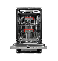 39 590 руб., Посудомоечная машина LEX PM 4573 B (45 см, 11 комплектов)