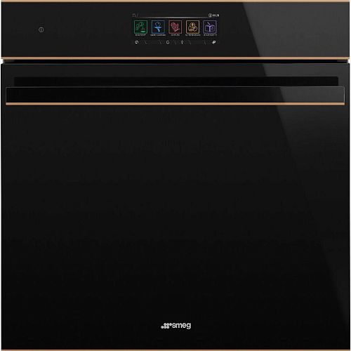 Духовой шкаф Электрический SMEG SOP6101S2N черный с пиролизом и пароувлажнением фото в интернет-магазине «Mebelex»