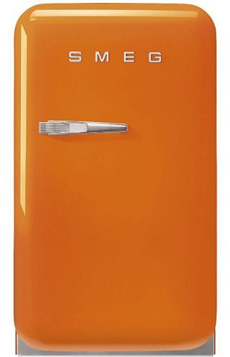 Холодильник Отдельностоящий SMEG FAB5ROR5, стиль 50-х гг., петли справа, Оранжевый фото в интернет-магазине «Mebelex»