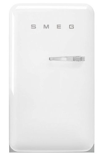 Холодильник Отдельностоящий SMEG FAB10LWH5, стиль 50-х годов,  петли слева, белый фото в интернет-магазине «Mebelex»