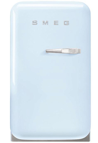 Холодильник Отдельностоящий SMEG FAB5LPB5, стиль 50-х гг., петли слева, Пастельный голубой фото в интернет-магазине «Mebelex»