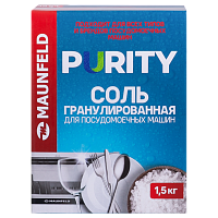 249 руб., Соль для посудомоечных машин MAUNFELD Purity MDS1500G (1500 г)