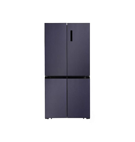Холодильник Отдельностоящий LEX LCD450BmID, двухкамерный, 1830 см, CROSS DOOR, Синий/металл фото в интернет-магазине «Mebelex»