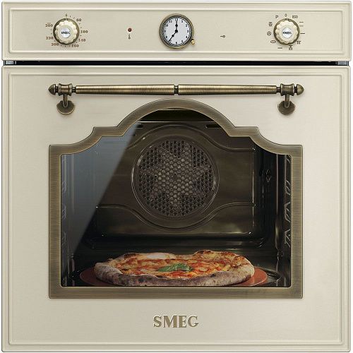 Духовой шкаф Электрический SMEG SFP750POPZ с функц. пицца фото в интернет-магазине «Mebelex»