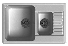 8 990 руб., Мойка кухонная кварцевая LEX St. Moritz 740