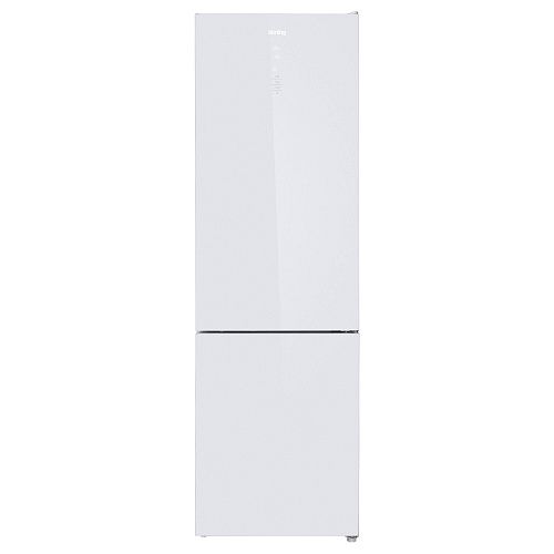 Холодильник Отдельностоящий KORTING KNFC 62370 GW двухкамерный, 200см, белое стекло фото в интернет-магазине «Mebelex»
