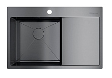 56 488 руб., Мойка кухонная OMOIKIRI Akisame 78 чаша слева