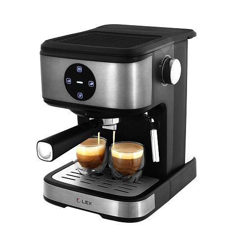Кофеварка LEX LXCM 3502-1, эспрессо (черная) фото в интернет-магазине «Mebelex»