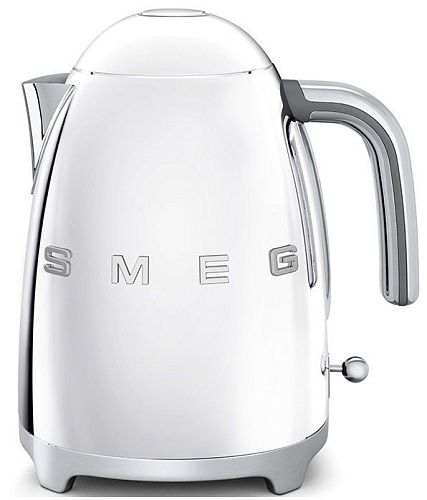 Чайник электрический SMEG KLF03SSEU, полированная сталь фото в интернет-магазине «Mebelex»