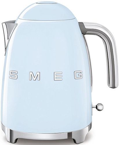 Чайник электрический SMEG KLF03PBEU, пастельный голубой фото в интернет-магазине «Mebelex»