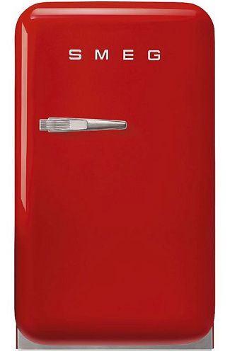 Холодильник Отдельностоящий SMEG FAB5RRD5, стиль 50-х гг., петли справа, Красный  фото в интернет-магазине «Mebelex»