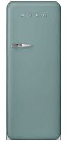 244 990 руб., Холодильник Отдельностоящий SMEG FAB28RDEG5, стиль 50-х годов, петли справа, Изумрудно-зеленый