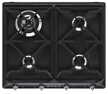 79 990 руб., Варочная панель газовая SMEG SR964NGH Черная