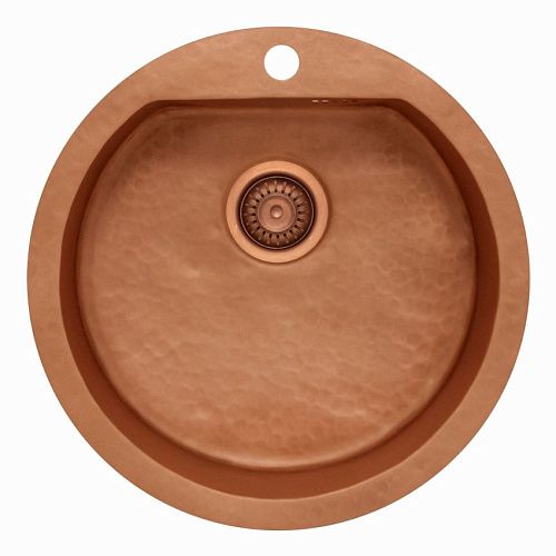 Кухонная мойка Seaman Natural Genova SMC-510V (медь, 1.5 мм, ручная сварка, R=10мм) фото в интернет-магазине «Mebelex»