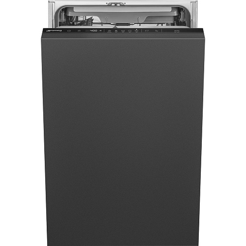 Посудомоечная машина Встраиваемая SMEG ST4523IN, 45 см, слайдерное крепление двери фото в интернет-магазине «Mebelex»