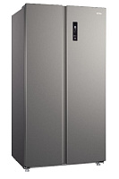 149 990 руб., Холодильник отдельностоящий Side-By-Side Korting KNFS 93535 X Нержавеющая сталь