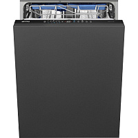 133 390 руб., Посудомоечная машина Встраиваемая SMEG STL342CSL, 60 см, слайдерное крепление двери