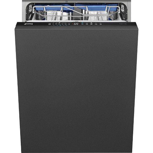 Посудомоечная машина Встраиваемая SMEG STL342CSL, 60 см, слайдерное крепление двери фото в интернет-магазине «Mebelex»